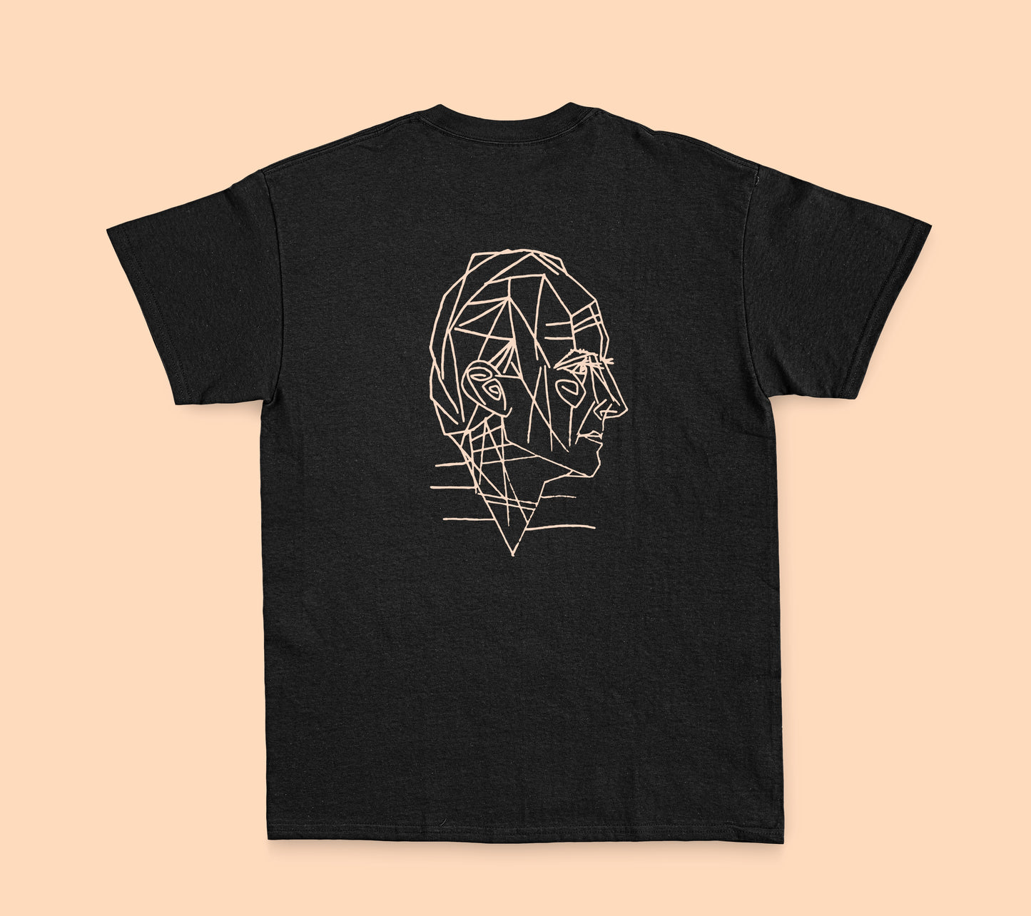 Barely Disfigured Black T shirt